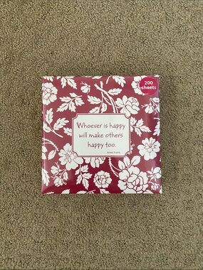 Vineland Floral LG Memo Pad Holder